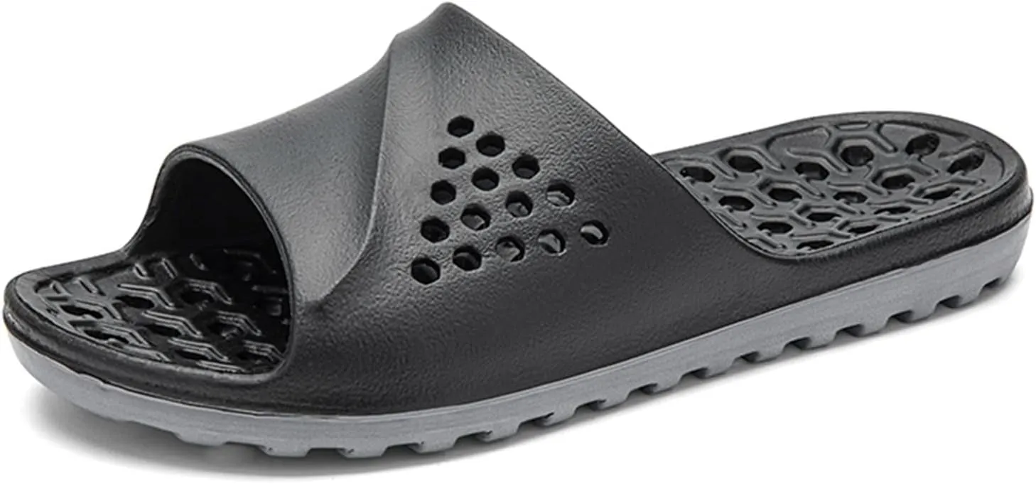 Mens Shower Shoes Womens Slides Cloud Slippers for Men Slides for Women Spa Bathroom Living Room Slippers