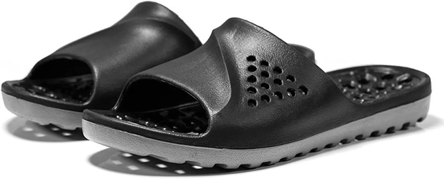 Mens Shower Shoes Womens Slides Cloud Slippers for Men Slides for Women Spa Bathroom Living Room Slippers