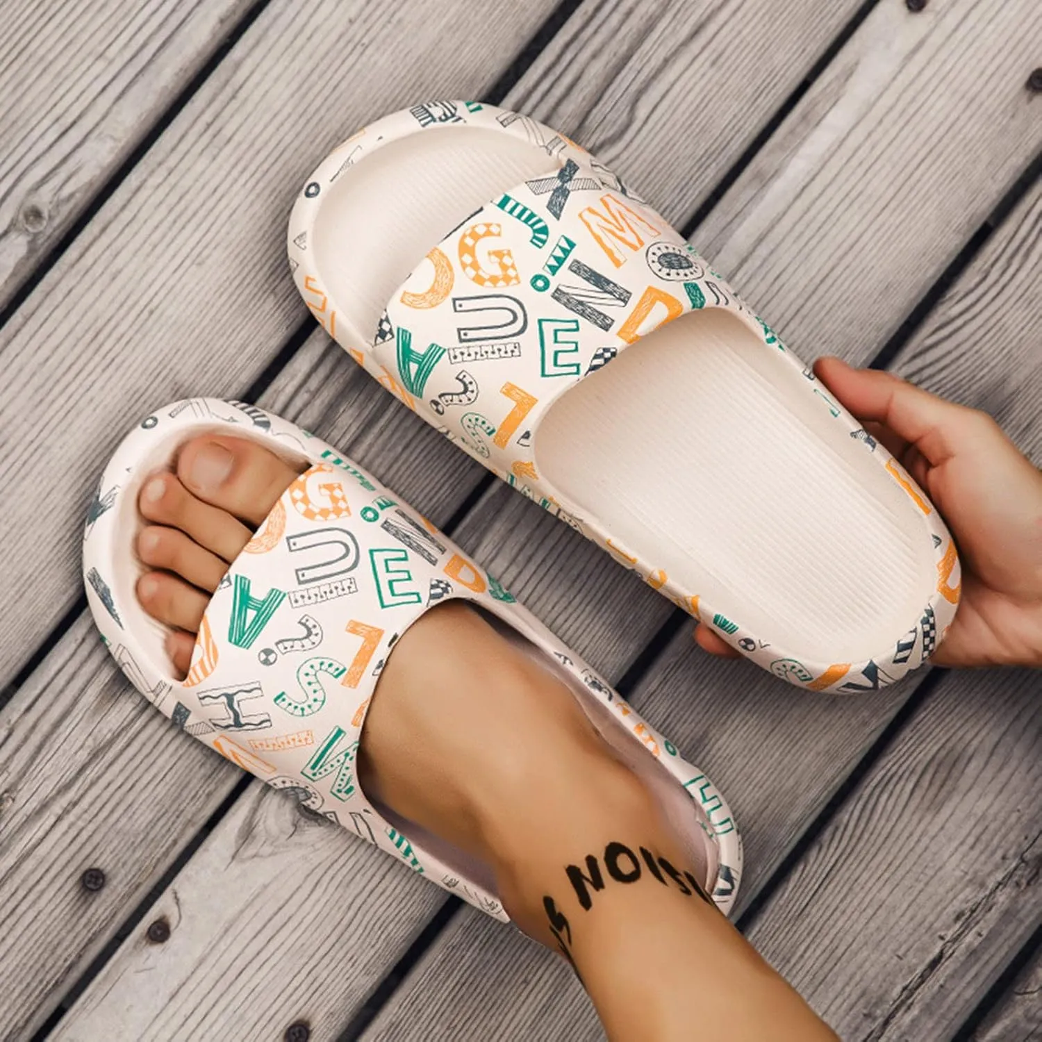 Mens Slides Womens Slides Mens Shower Shoes Shower Shoes Women Soft Sole Indoor Outdoor Lightweight Slippers
