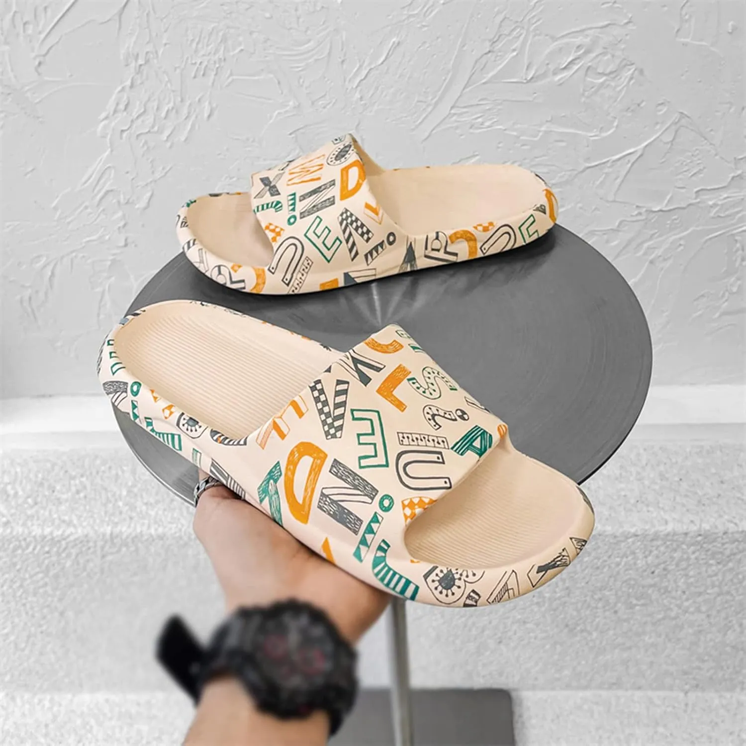 Mens Slides Womens Slides Mens Shower Shoes Shower Shoes Women Soft Sole Indoor Outdoor Lightweight Slippers