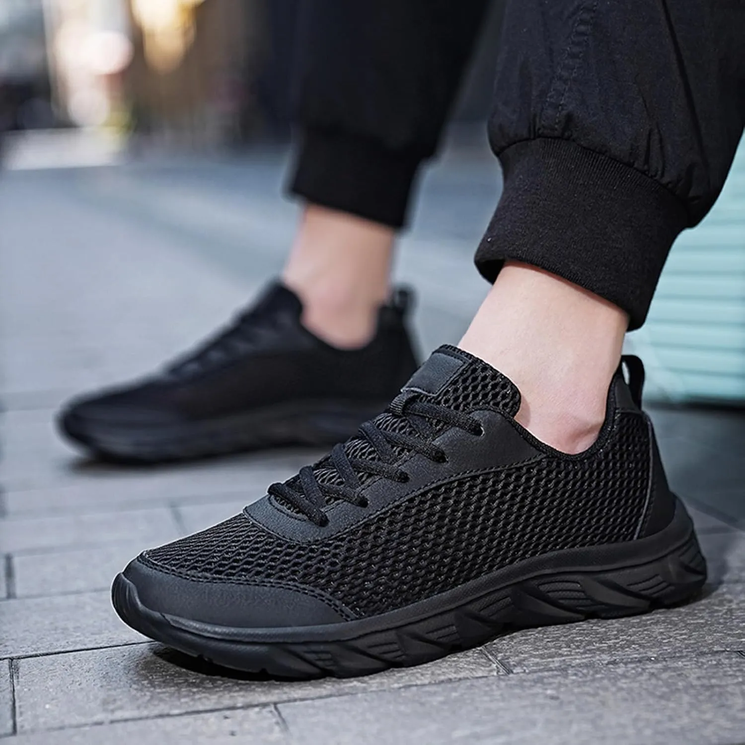 Mens Slip on Shoes Mens Athletic Shoes Tennis Shoe for Men Slip on Shoe for Men Mesh Athletic Gym Sneaker