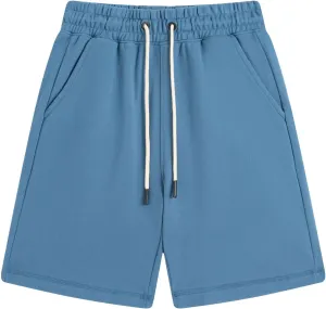 Mens Sweat Shorts with Pockets Drawstring Athletic Gym Shorts Cotton Workout Running Shorts