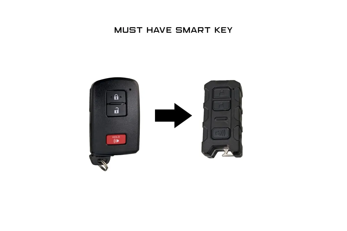 Meso Customs V2 Minimalist Key Fob for Tacoma (2016-2023)