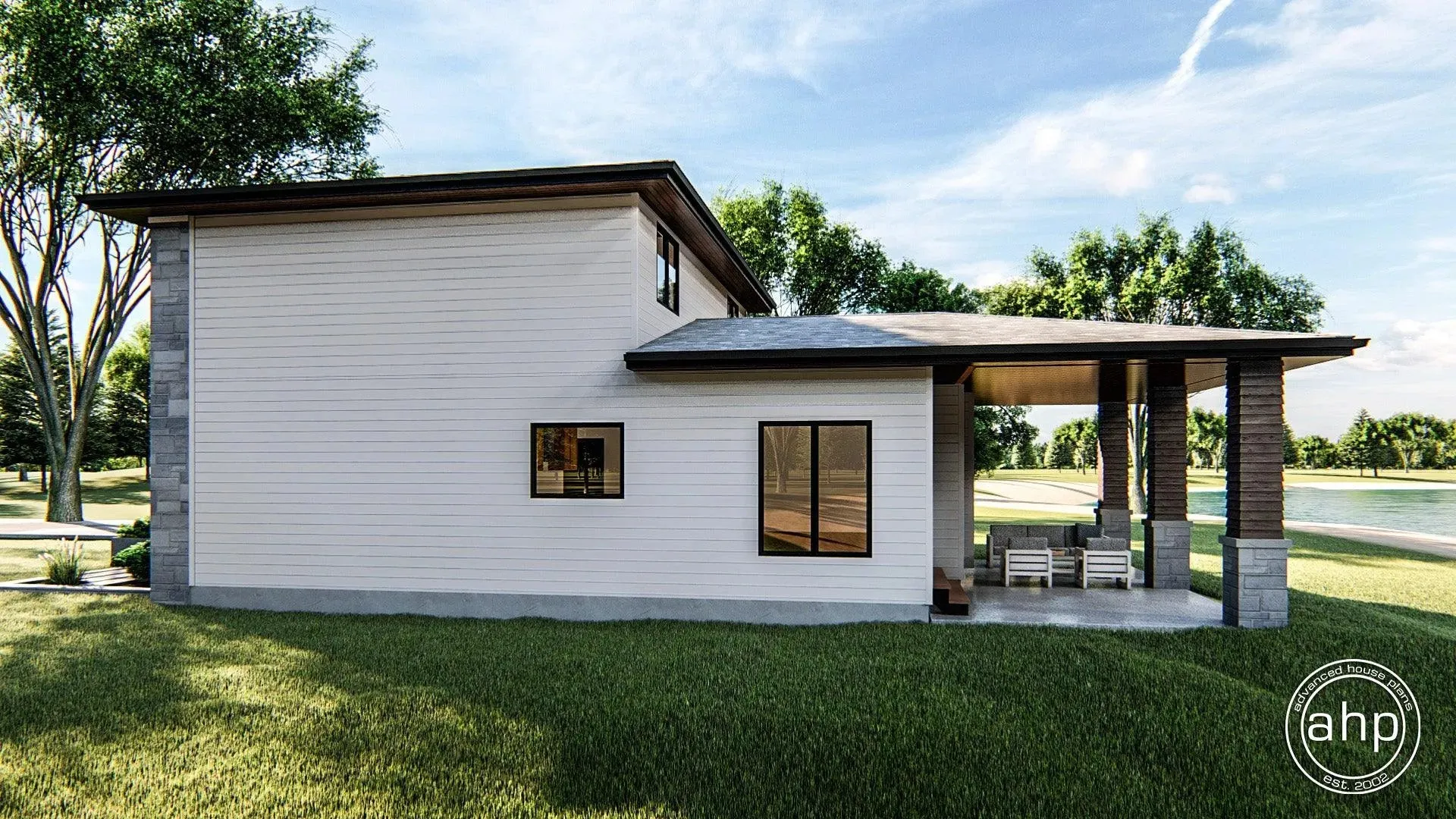 Modern 4-Bedroom Home with Spacious Design