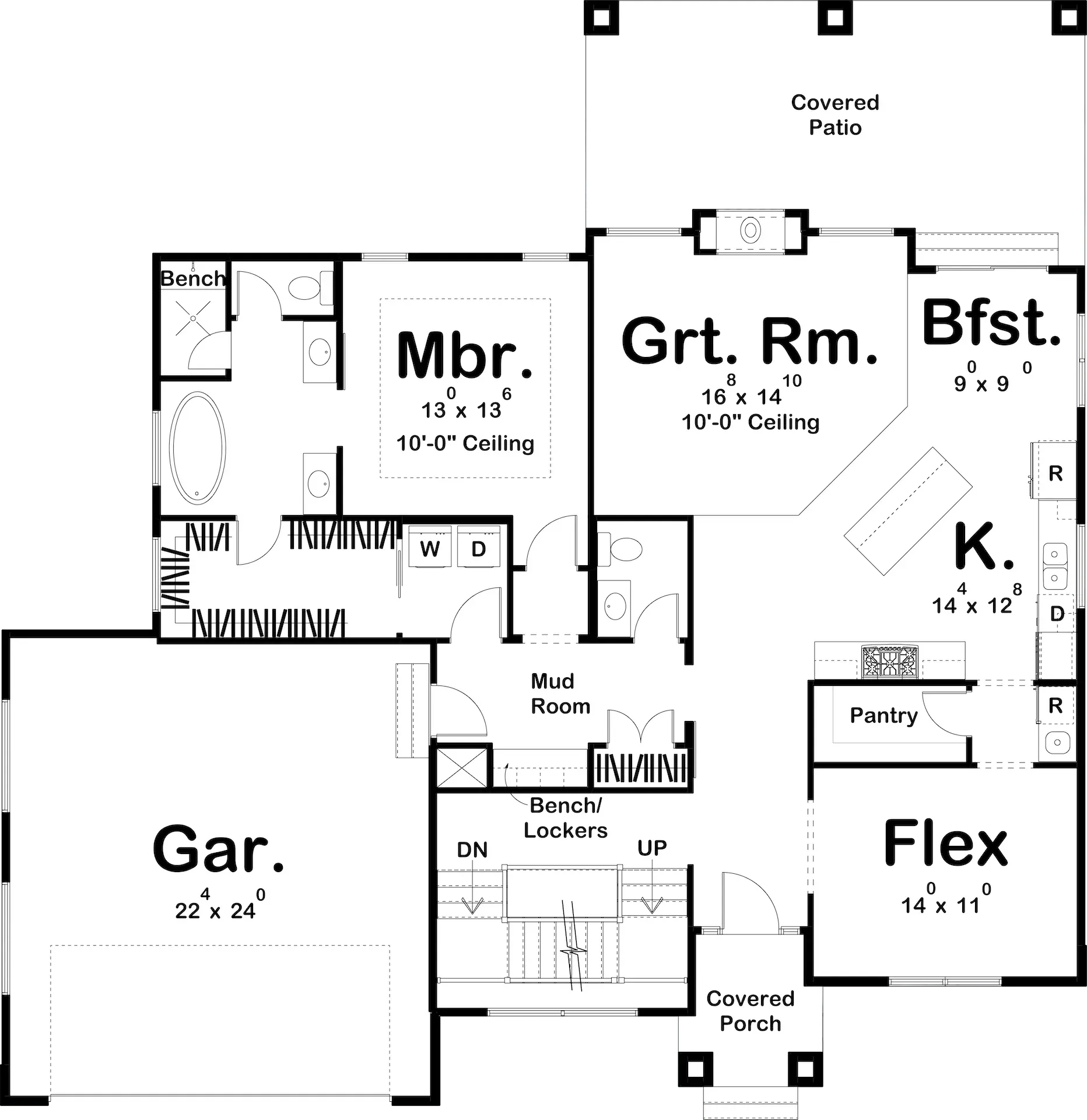 Modern 4-Bedroom Home with Spacious Design