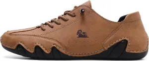 Nevova Shoes for Men Women Barefoot Shoes Suede Desert Boots Driving Beck Shoe, Comfort Handmade Slip On Leather Chukka Walking Hiking Boots Hike Grounded Unisex