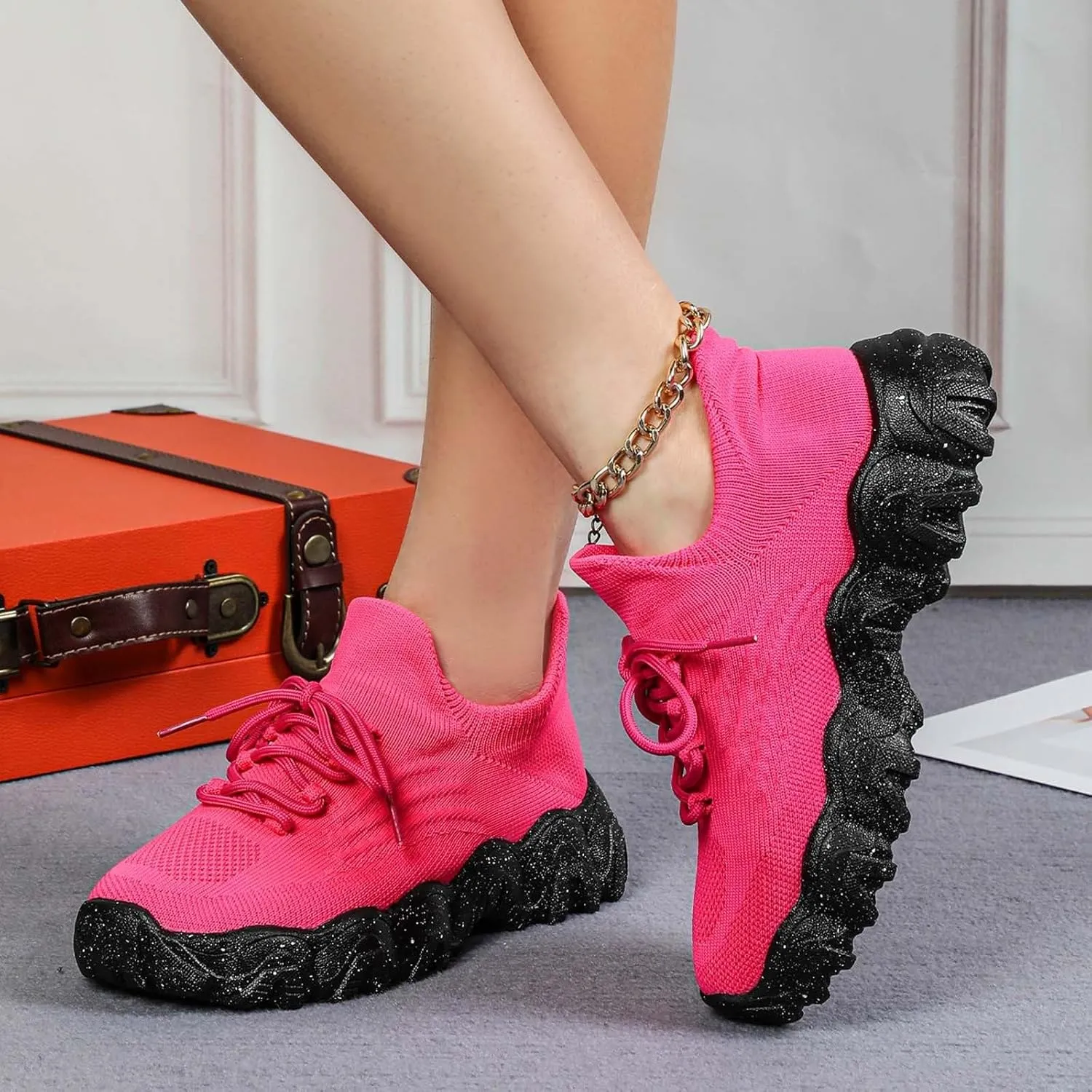 Nurse Babe Shoes Ortho Pro Comfortwear Ortho Shoes for Women Plantar Fasciitis Orthopedic Sneakers Comfort Wear Orthowear Shoe for Women Mesh Wide Width Sneakers Slip On Lightweight Breathable Shoe