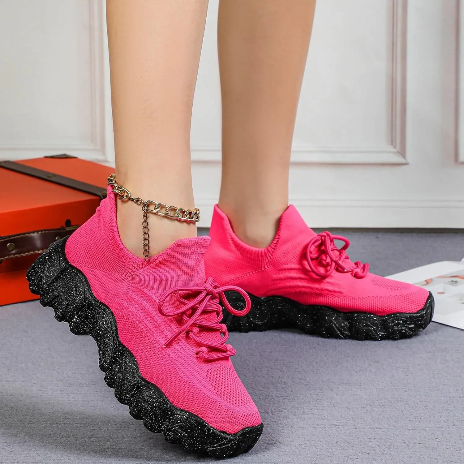 Nurse Babe Shoes Ortho Pro Comfortwear Ortho Shoes for Women Plantar Fasciitis Orthopedic Sneakers Comfort Wear Orthowear Shoe for Women Mesh Wide Width Sneakers Slip On Lightweight Breathable Shoe