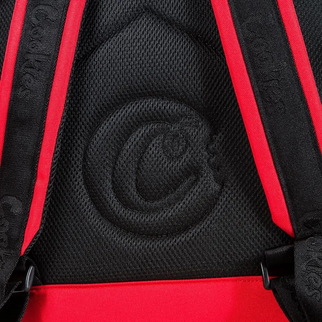 Orion Canvas Smell Proof Backpack -Red
