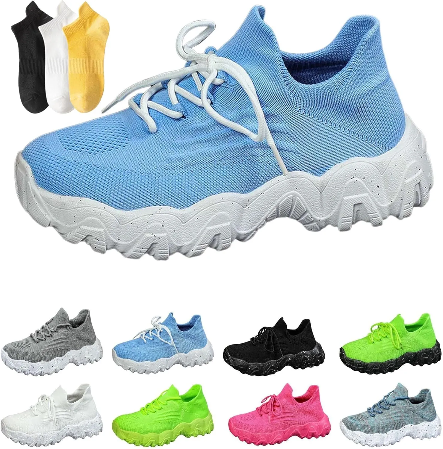 Ortho Pro Shoes for Women, Ortho Pro Women's Classic Shoes Lace Up, Nurse Babe Shoes, Womens Mesh Slip On Sneakers
