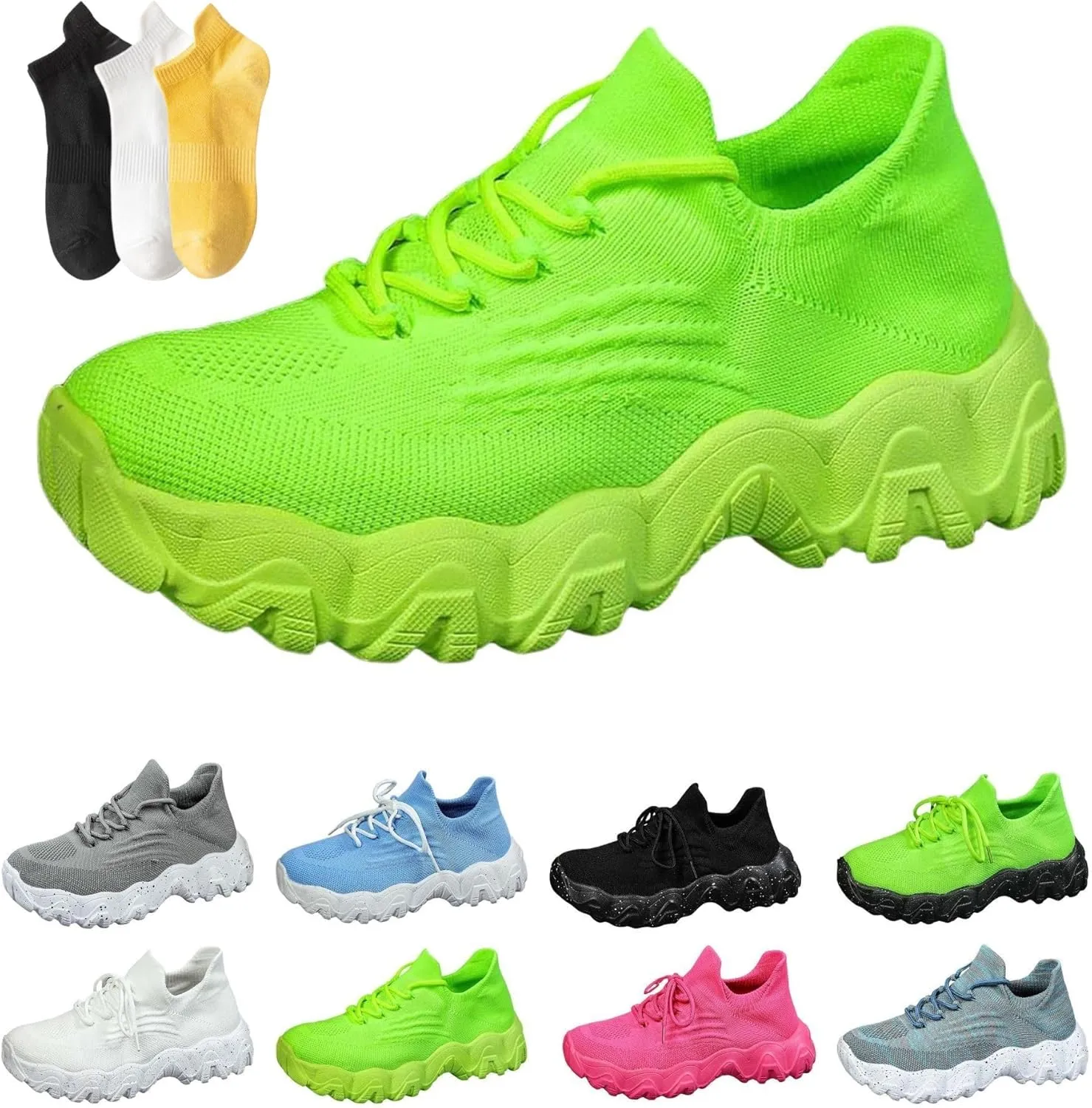 Ortho Pro Shoes for Women, Ortho Pro Women's Classic Shoes Lace Up, Nurse Babe Shoes, Womens Mesh Slip On Sneakers