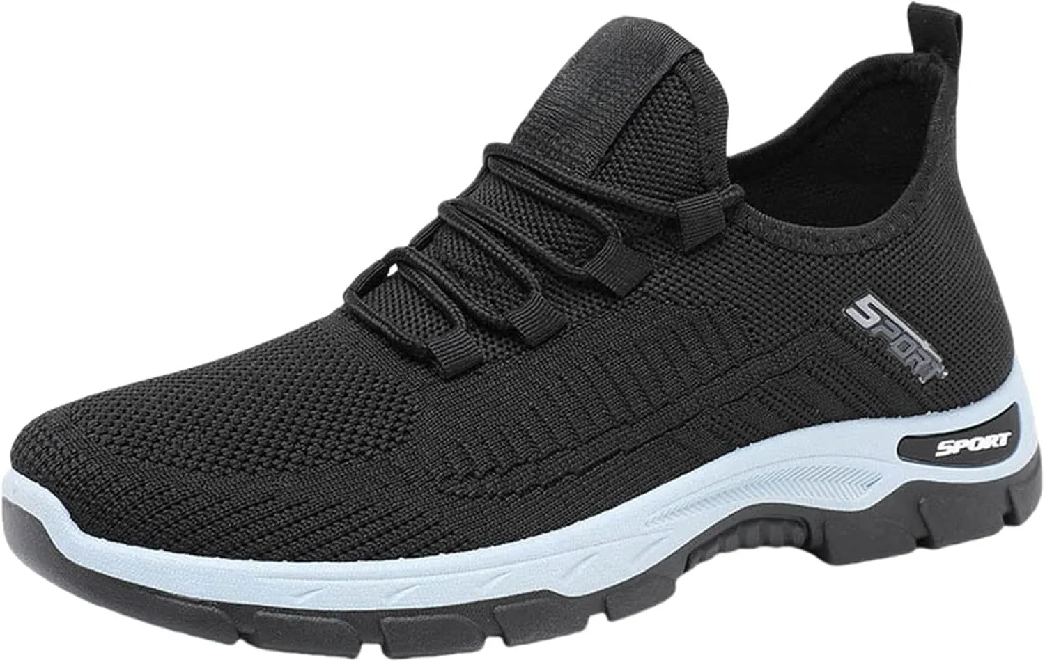 Ortho Running Shoes for Women Men Plantar Fasciitis Orthopedic Sneakers,Lightweight Breathable Mesh Knitted Hiking Shoes,Outdoor Arch Support Tennis Athletic Non Slip Sneakers with Wide Toe Box