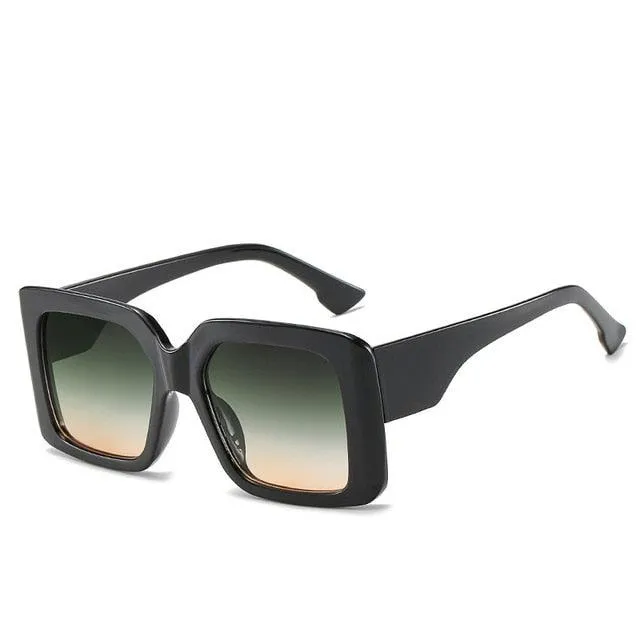 Oversize Square Sunglasses Women