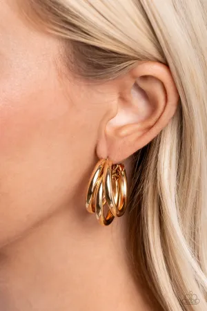 🧡Paparazzi 🧡HOOP of the Day 🧡 Gold