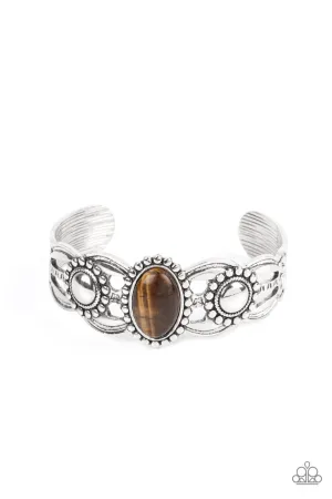 Paparazzi Solar Solstice - Brown Bracelet - 2021 Convention Collection