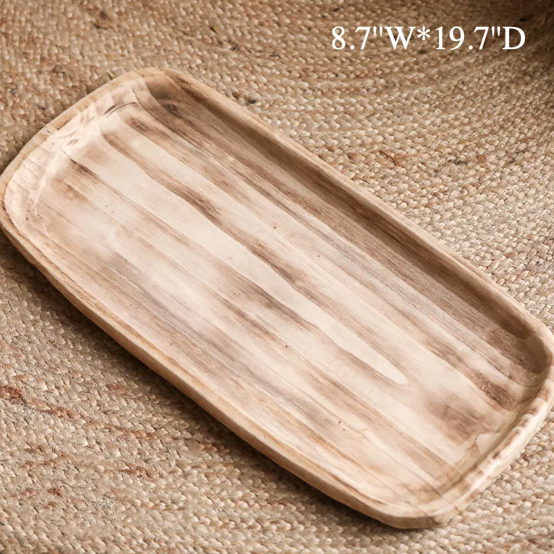 Paulownia Wooden Home Tray