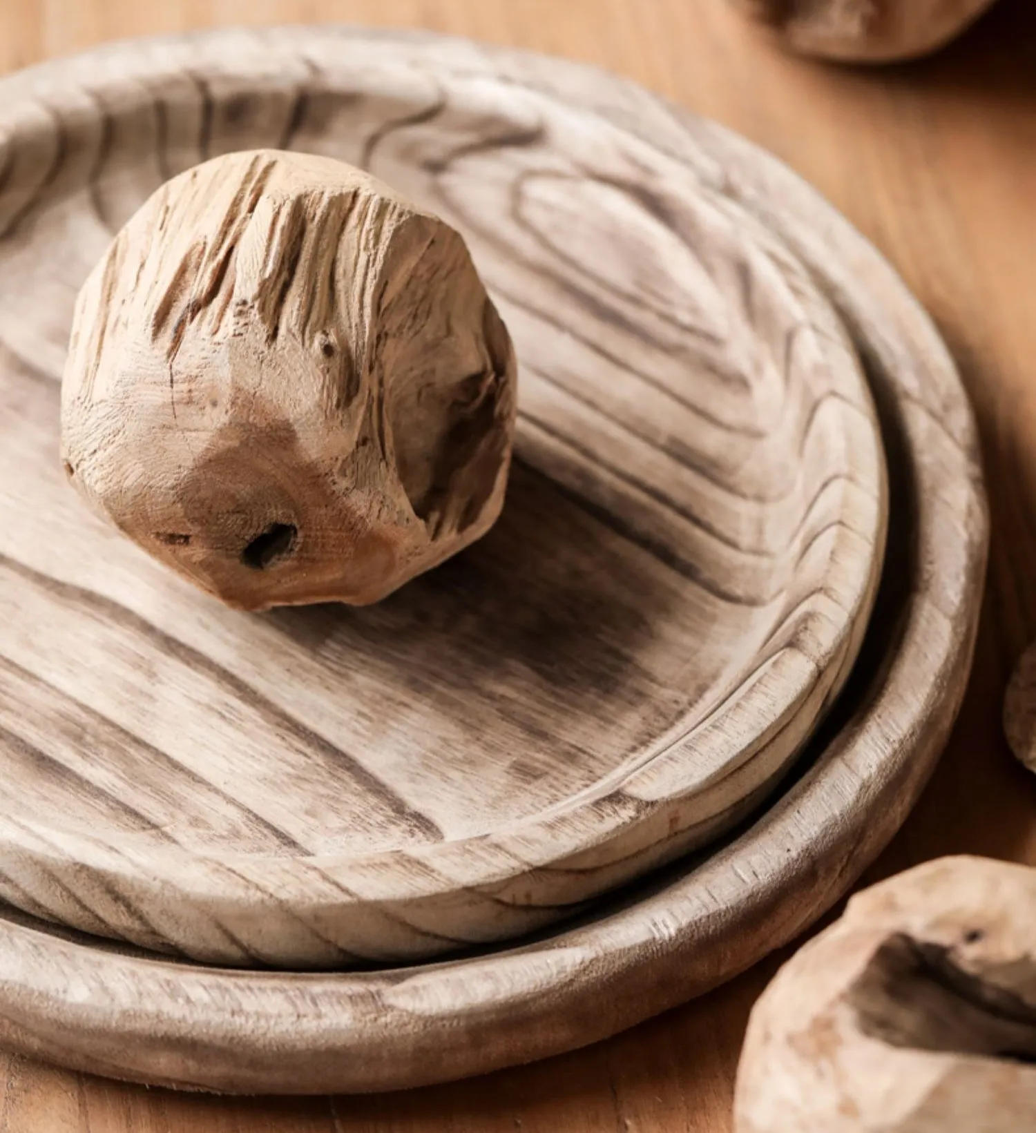 Paulownia Wooden Home Tray