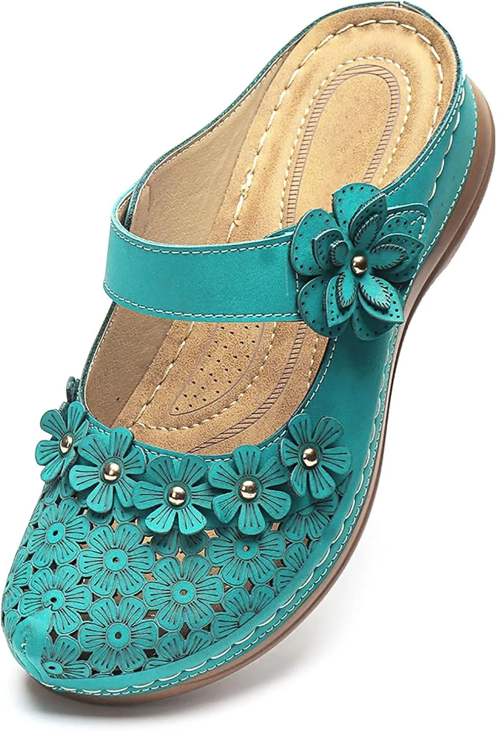 peqiut Casual Sandals Women Orthopedic Sandals for Women Arch Support Strap Shoes Comfortable Slip On Casual Sandals