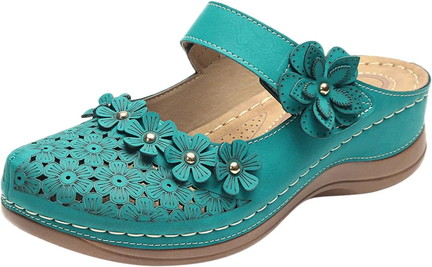 peqiut Casual Sandals Women Orthopedic Sandals for Women Arch Support Strap Shoes Comfortable Slip On Casual Sandals