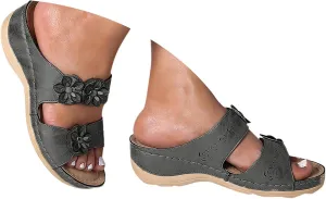 peqiut Platform Sandals Women Summer Comfortable Lightweight Breathable Orthopedic Sandals Women Dressy Womens Sandals 2024