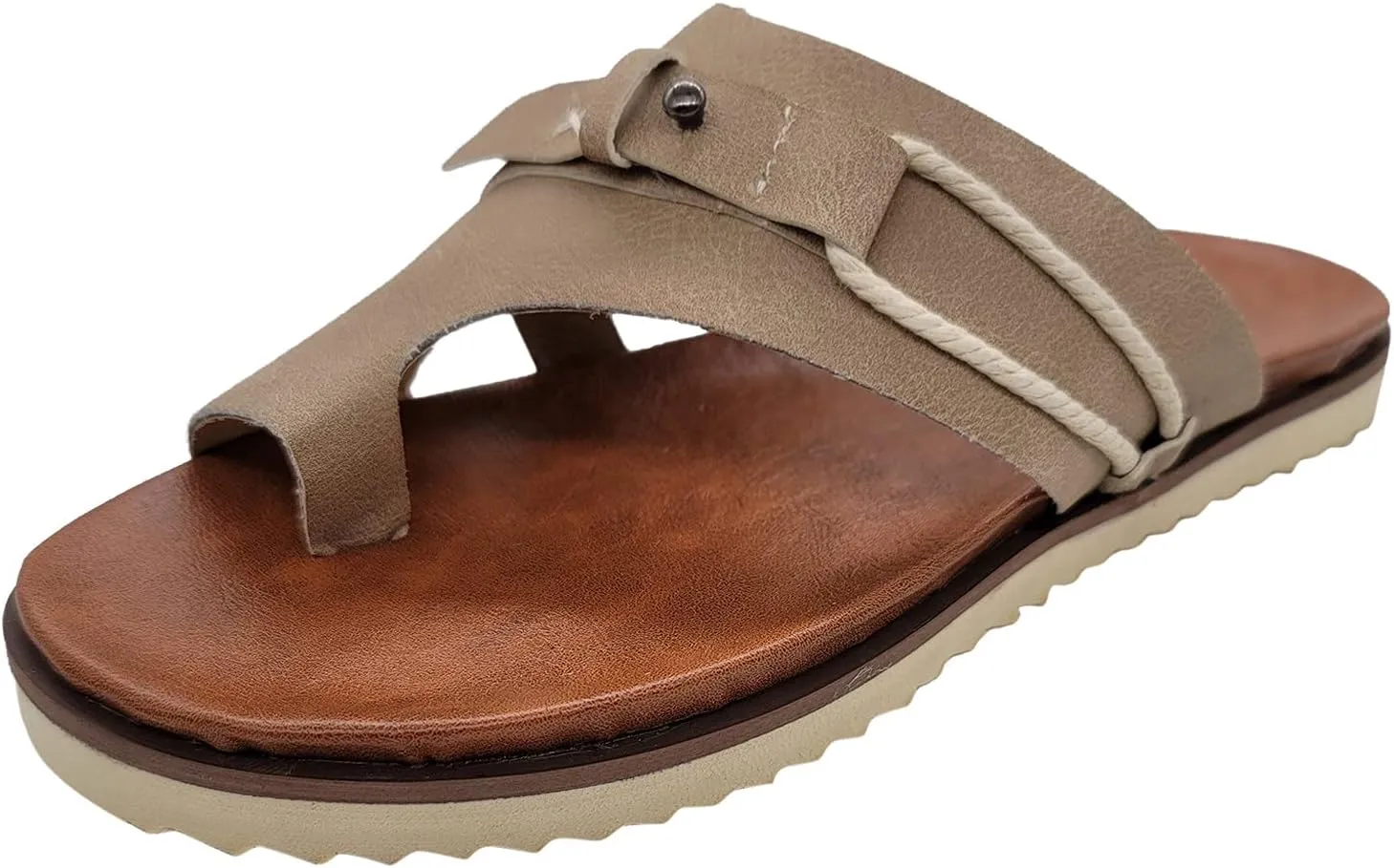 peqiut Sandals Women Retro Flip Flops Casual Orthopedic Sandals for Women Fashion Slides Womens Sandals Comfortable