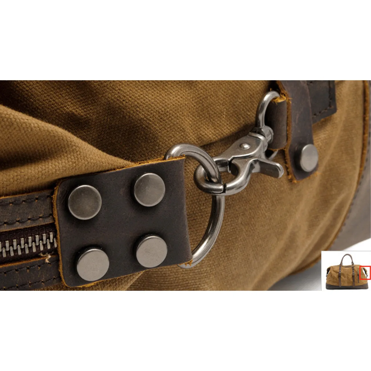 PHOENIX | Canvas Duffle Bag