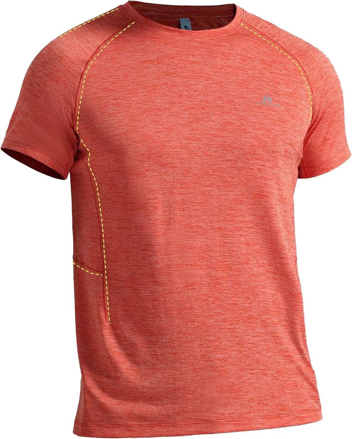 Pioneer Camp Mens Moisture Wicking Running Workout Shirt Performance Athletic T-Shirts UPF 50  Short Sleeve Active Gym Tops