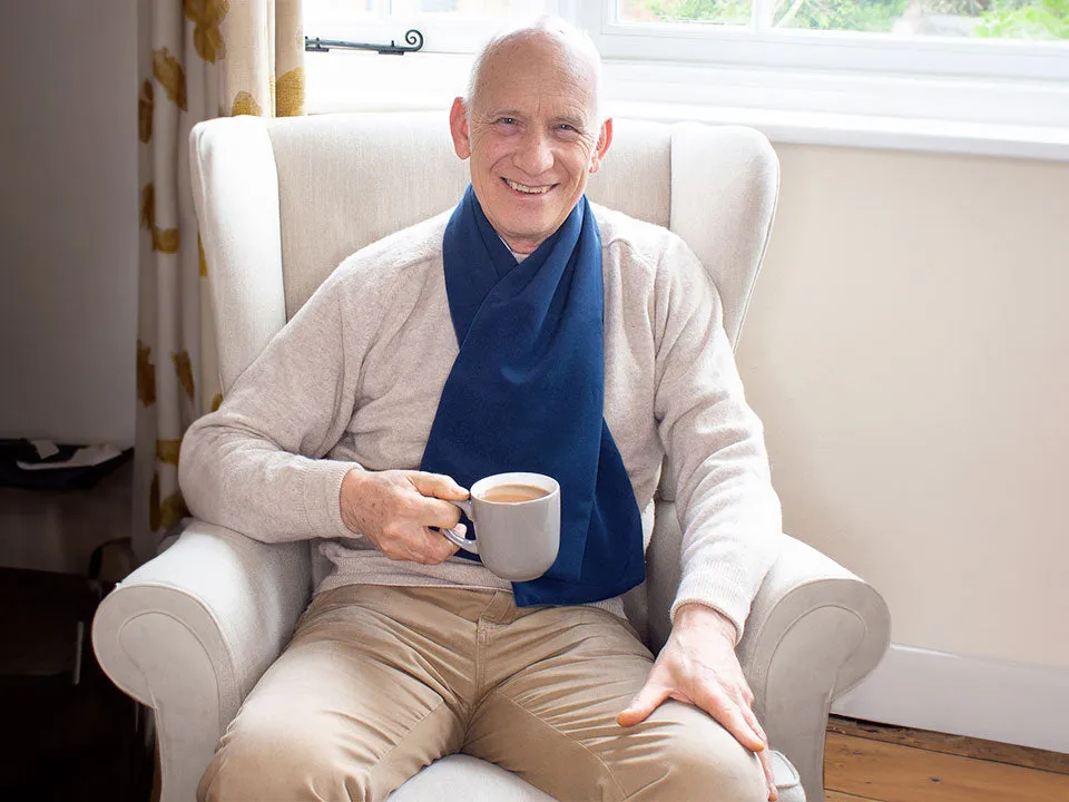 Protective Cross Scarf For Adults (Bib)