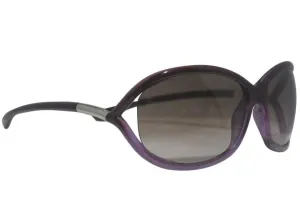 Purple Oversize Gradient Sunglasses LF 4086685