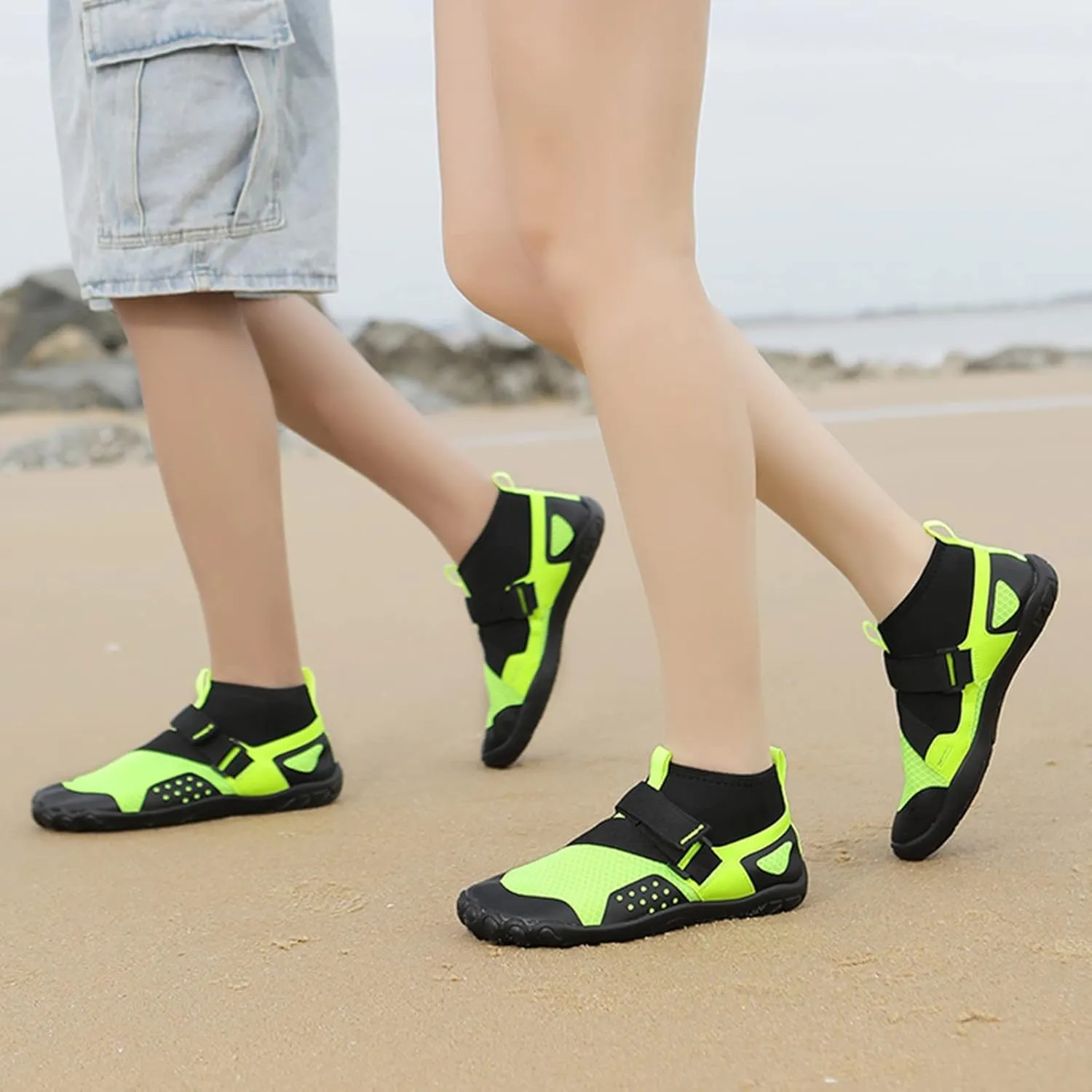 Quick Dry Water Shoes Womens Mens Barefoot Aqua Socks Beach Swim Pool Surf Hiking Kayaking Yoga Outdoor Sports Non Slip Footwear
