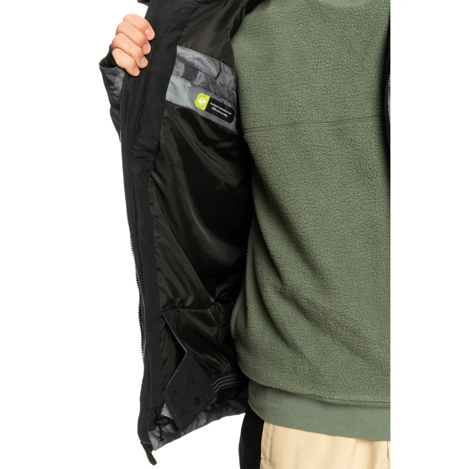 Quiksilver Mission Printed Jacket 2024 - Men's Snow Jacket