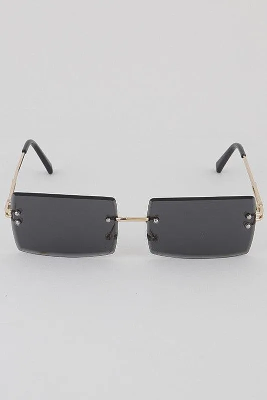 "Cameo" Rimless Square Frames