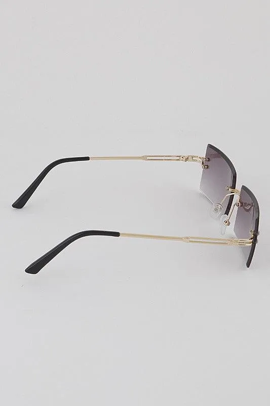 "Cameo" Rimless Square Frames