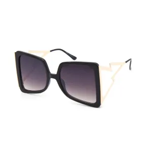 "Lightening" Oversize Square Metal Frames