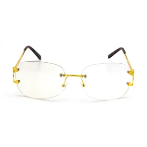 "Mansions" Rimless Clear Frames
