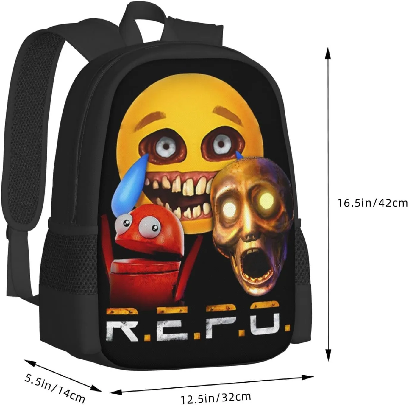 Repo Robot Game Backpack Lightweight Large Capacity Laptop Backpack For Unisex