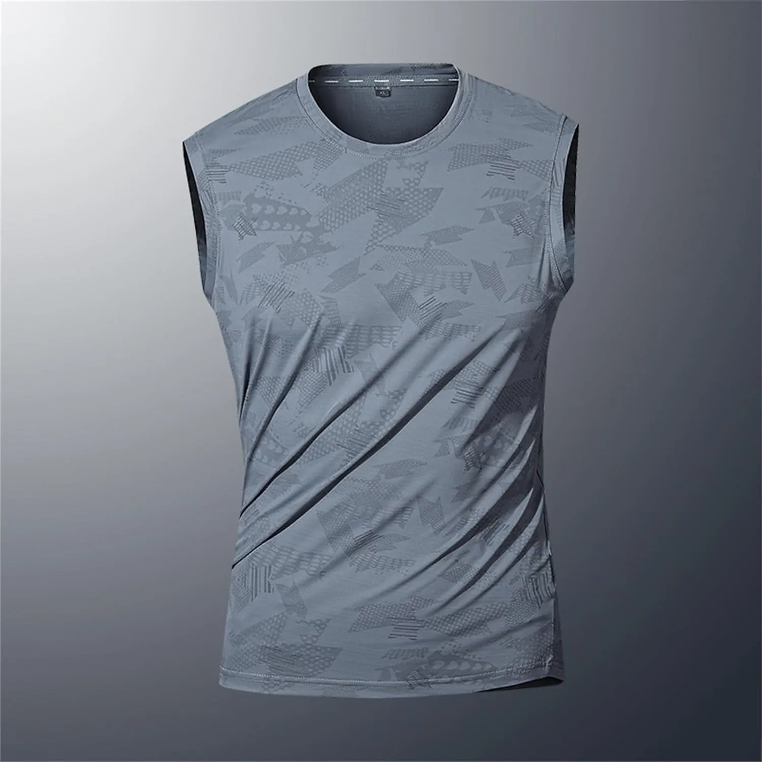 Running Tank Top Men Sleeveless Cotton Workout Gym Running Compression Fit Tank Tops Beach Muscle Summer Big and Tall Vest