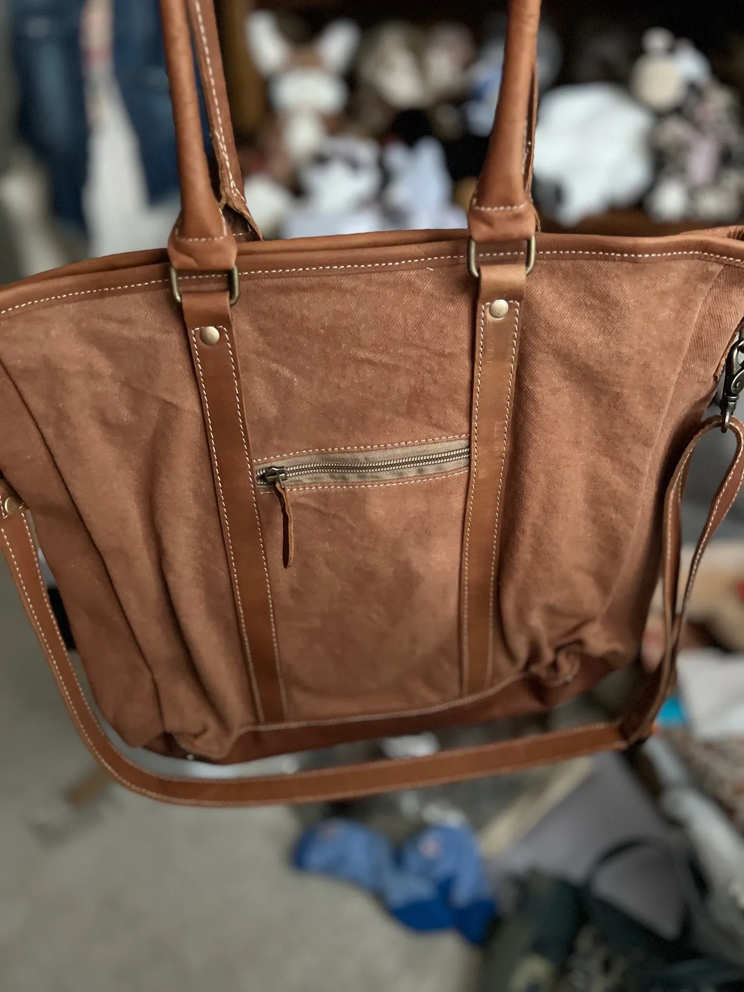 Scarlett Hand-Tooled Bag by Myra Bag