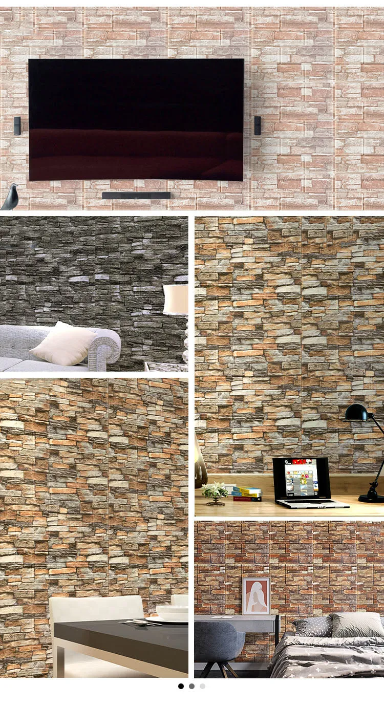 SELF ADHESIVE WALL BRICK SHEET
