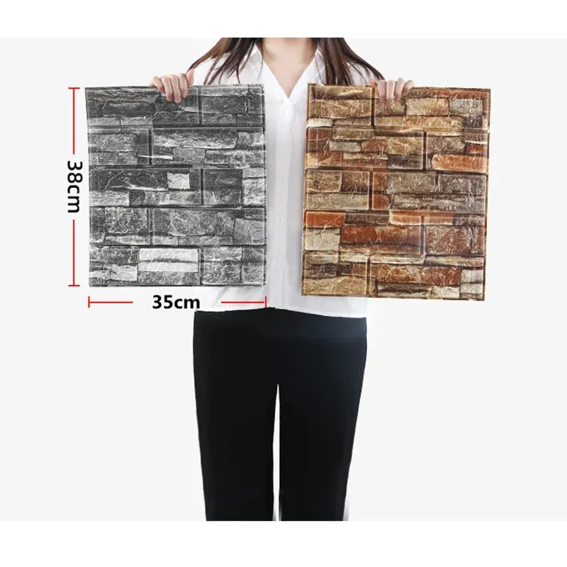 SELF ADHESIVE WALL BRICK SHEET