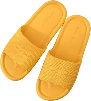 Shower Slippers Mens Slides Bath Slippers Cloud for Men House with Arch Support Travel for Women and Men