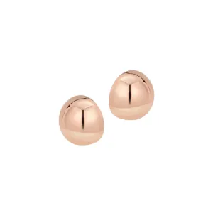 Single Ball Gold Earrings