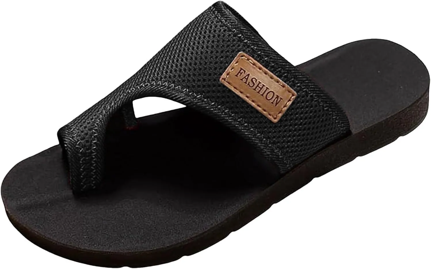 Summer Orthopedic Sandals for Women 2025 Comfortable Breathable Hollow Out Mesh Slide Flat Sandals Non Slip Beach Shower Walking Shoes Indoor Outdoor