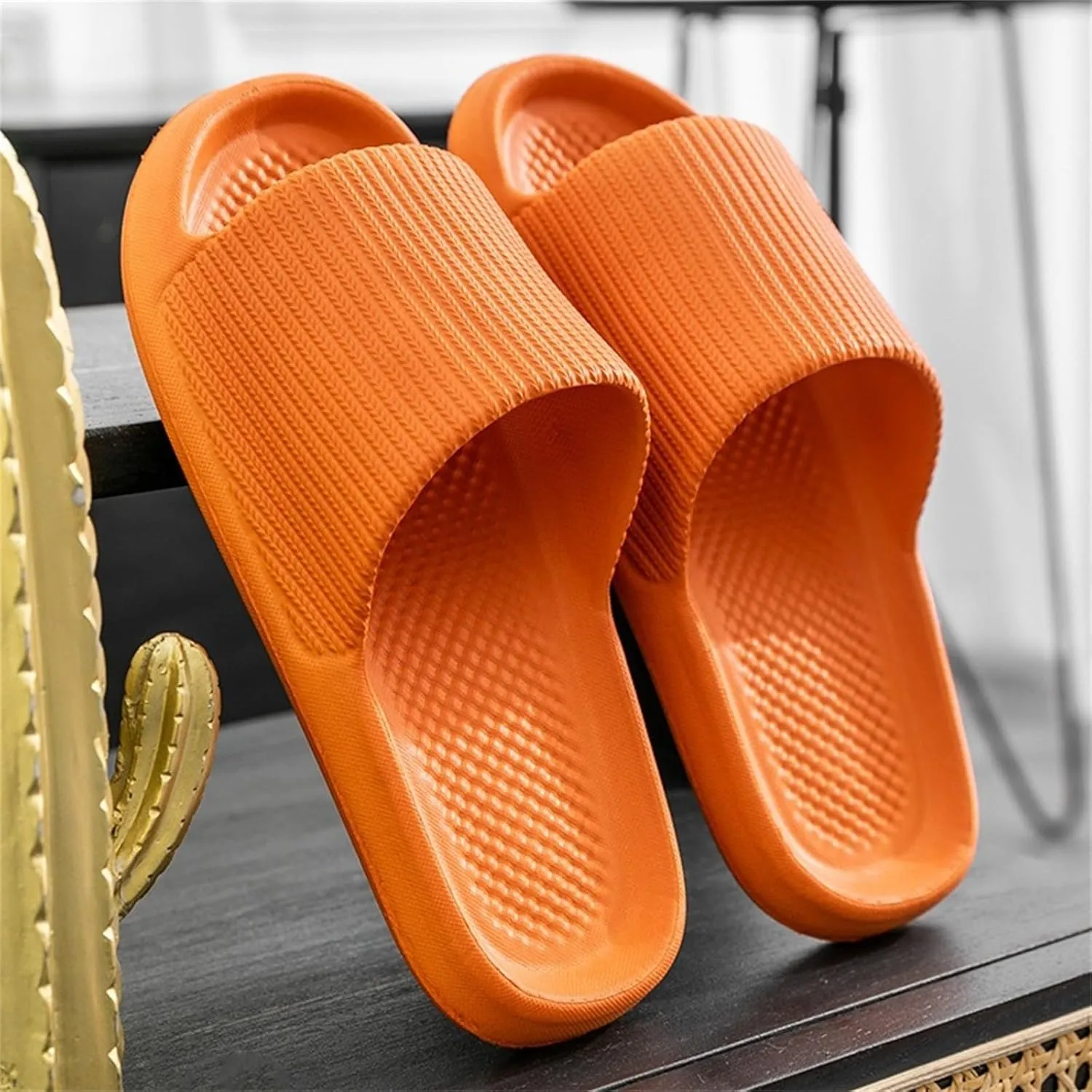 Summer Slipper for Men and Women Indoor Plus Size Slides Bathroom Sandals Fashion Slide Women Thong Slippers