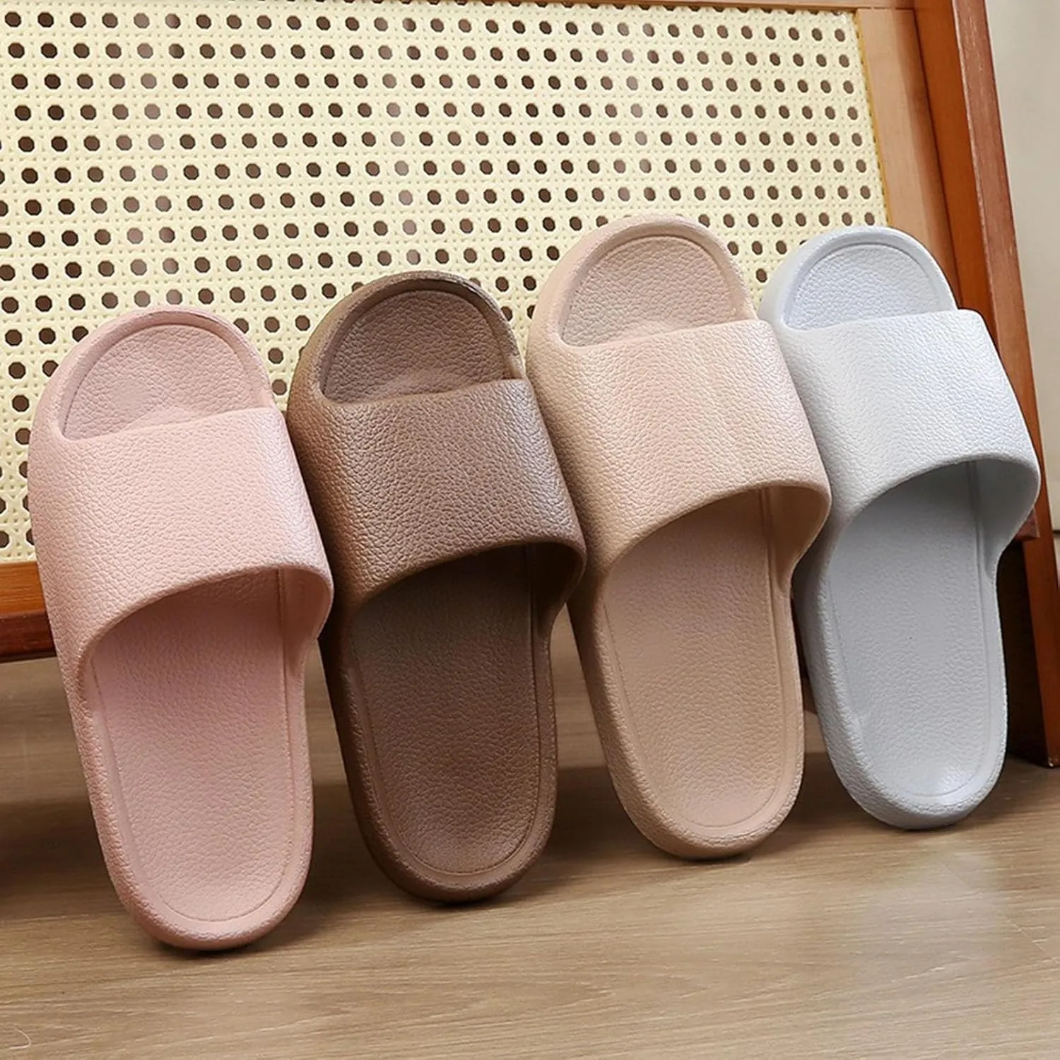 Summer Slipper for Men and Women Indoor Plus Size Slides Bathroom Summer Slippers for Women