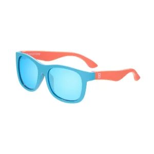 Sunrise Surf Two-Tone Navigator Mirrored Sunglasses