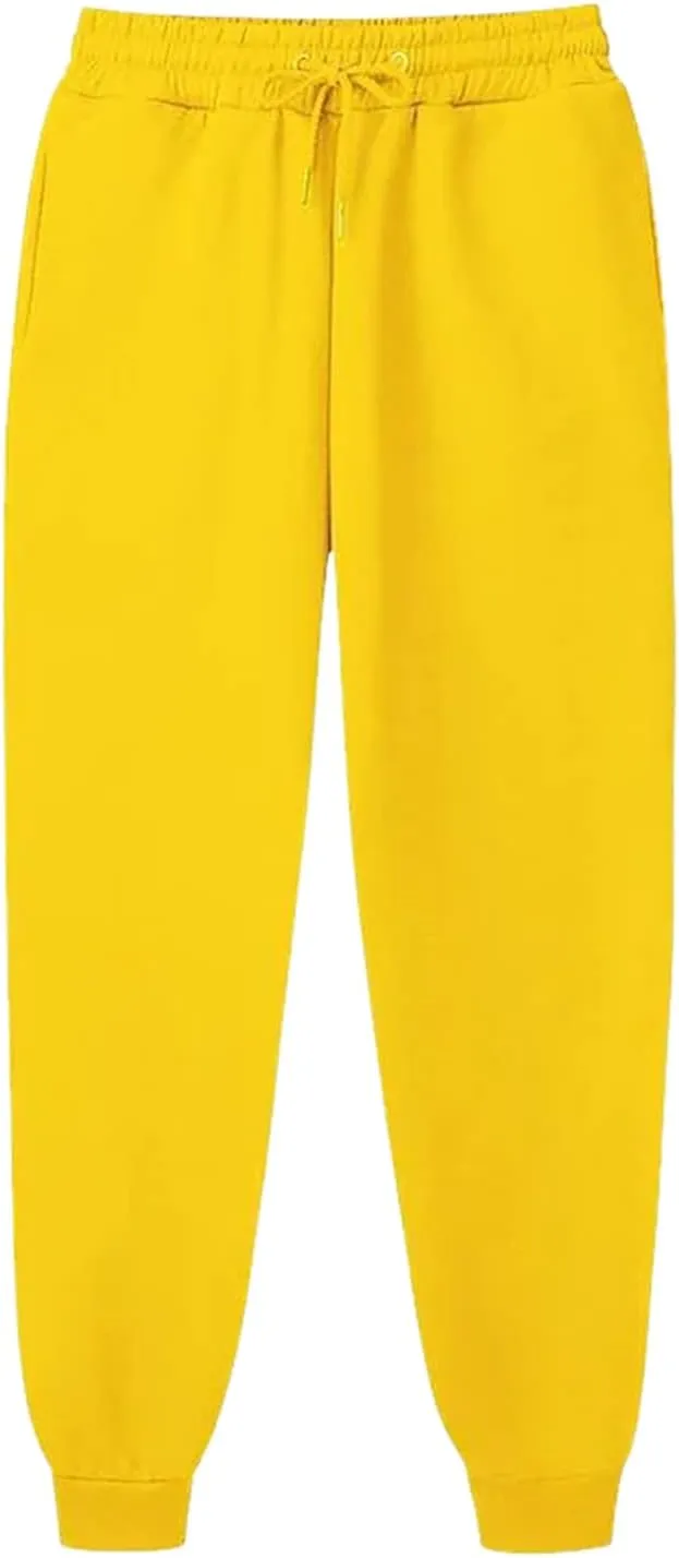 Sweatpants for Women Loose Fit Sport Yoga Pants Trendy Casual Wide Leg Pants Stylish Running Lounge Pant Trousers