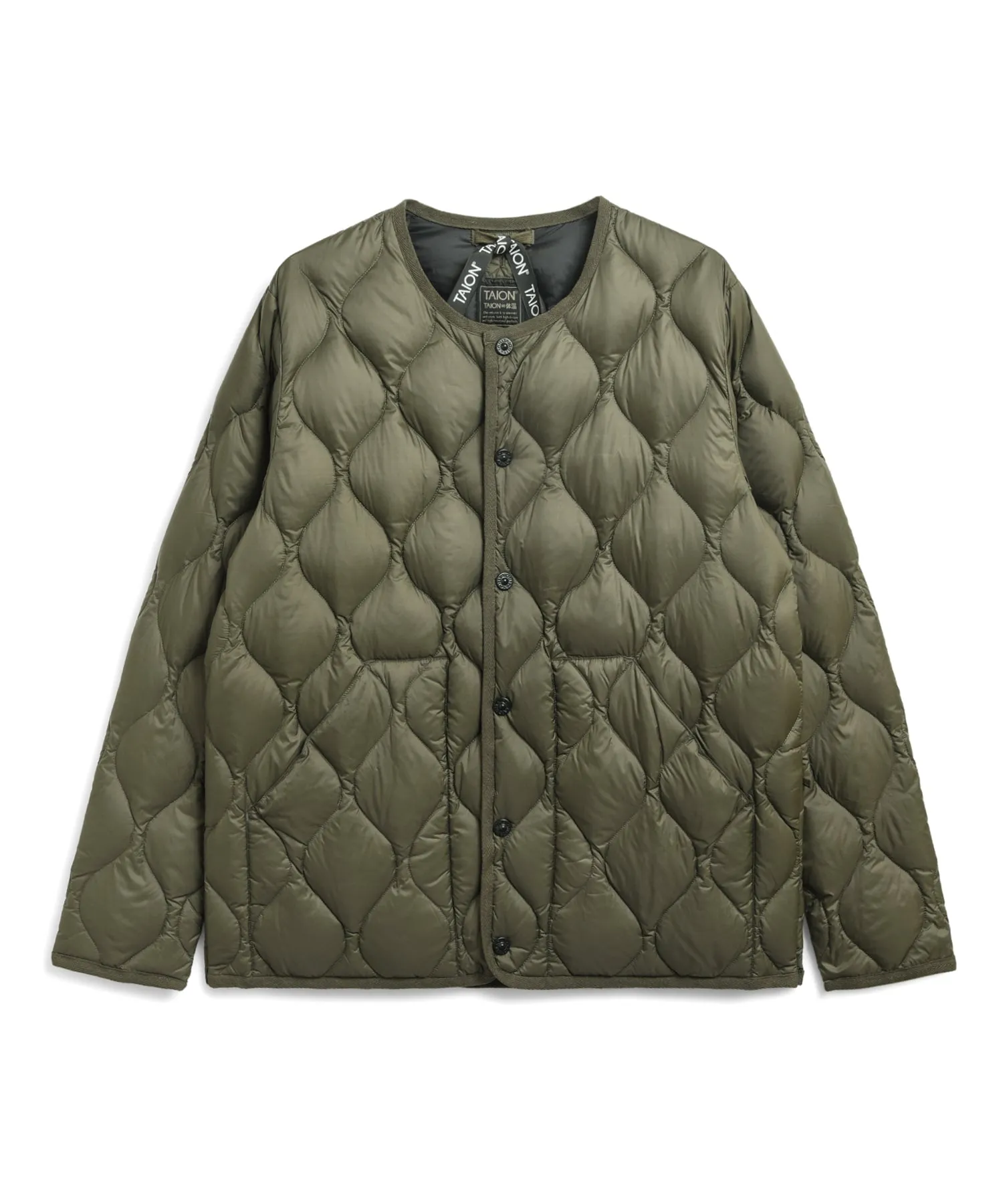 Taion Military Crewneck Softshell Daunenjacke Herren