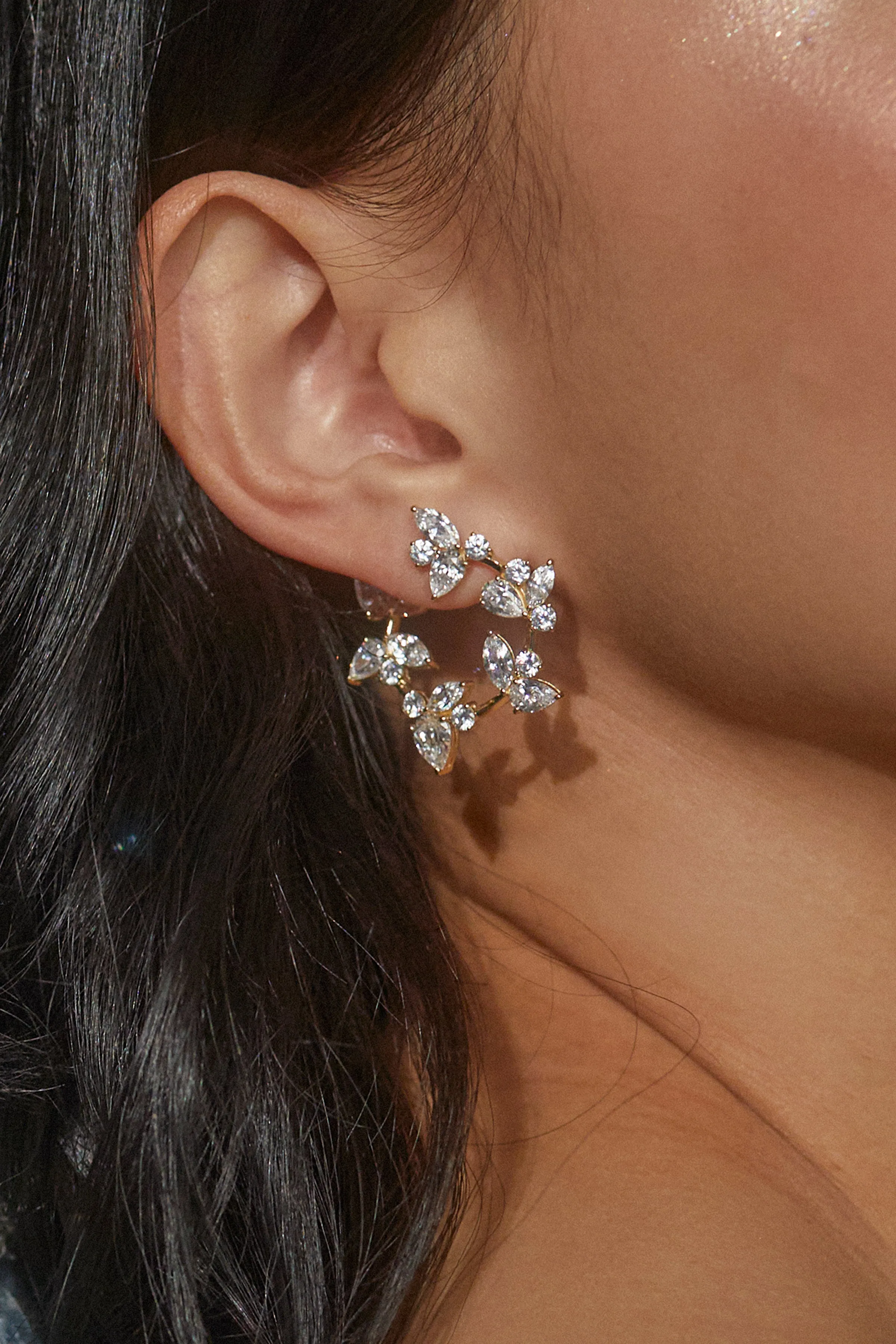 TAYLOR VINE FRONTBACK EARRINGS