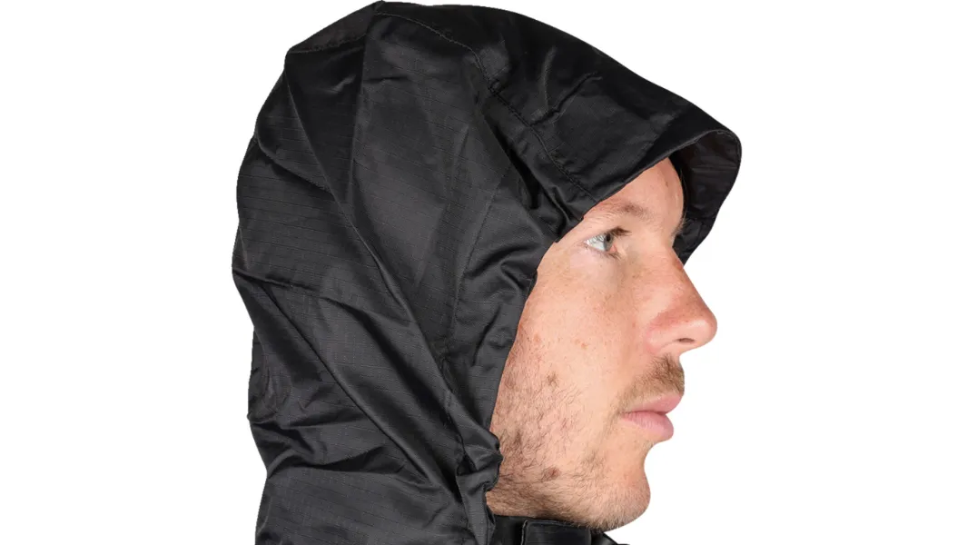 Thrashin Supply Waterproof Mission Rain Jacket - Black